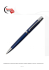 Długopis Maurycy Navy Blue Matowy granatowy metalowy długopis
