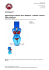 Fajka Bongo kobieta 32cm błękitna - kobieta w bikini, fajka akrylowa