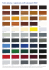 Paleta kolorów i wykończeń profili okiennych VEKA