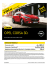 Opel Corsa 3-drzwiowy cennik 2015