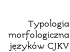 prezentacja "Typologia morfologiczna języków CJKV"