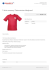 T-shirt czerwony "Ratownictwo Medyczne"