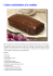 Ciasto czekoladowe a`la comber,Mrożony deser