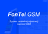 Karta katalogowa rejestratorów FonTel GSM