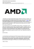 AMD przechodzi poważny kryzys finansowy
