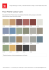 Floor Paints Colour Card | Wzorniki kolorów do wnętrz