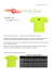 T-shirt Yellow - 1szt Koszulka sygnowana logo firmy 4+