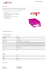 Desktop Letter Tray Pro Gloss polystyrene pink