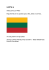 Stolicą Litwy jest Wilno Flaga litewska to trzy poziome pasy: żółty