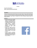 Biuletyn Nazwa firmy:Facebook,Inc Sektor: Dostawy Informacji