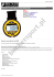Zegarek do crossu Optimum Time OE385 żółty