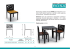 Konstrukcja stalowa krzesła ROSA jest wykonana w ca