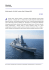 Włoski krążownik „Caio Duilio” z wizytą w Gdyni (10.11.2013)
