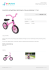 chicco rowerek biegowy pink arrow 17161