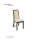 Meble uzupełniające : APARTAMENT Krzesło tapicerowane