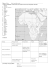 Afryka — karta powtórzeniowa dla klasy II — format PDF