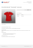 Koszulka damska "Paramedyk" czerwona
