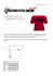 Koszulka Animal - Czerwona - 1szt Czerwona koszulka oznaczona