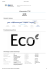 Znak towarowy Eco