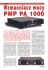 PA 1000 - PMP Pro Audio