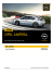 Opel Ampera cennik 2015 - Rok modelowy 2015