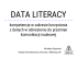 Data literacy – kompetencje w zakresie korzystania z danych w