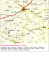 mapa powiatu ze szlakami rowerowymi dla działu turystyka