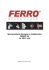 Sprawozdanie Zarządu z działalności FERRO SA za 2014 rok