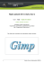 Tutorial do GIMP`a