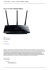 routery ADSL : Router TP-LINK TD
